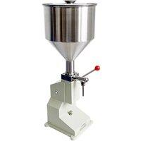 Table Manual Bottle Filling Machine 5~50ml For Cream Shampoo Cosmetic Lipstick Lipgloss Honey Liquid Filler