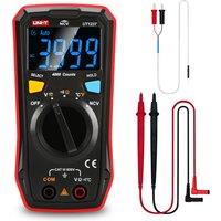 UNI-T Mini Digital Multimeter Pocket UT123T EBTN Display 4000 Count Automatic Range AC/DC Voltage Resistance Temperature Tester
