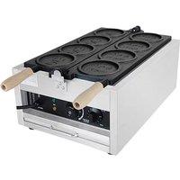 Commerical Korean Coin Waffle Maker 3000W Non-stick Coating Gold Coin Bread Waffle Making Machine Electric