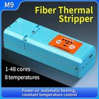 AUA-M9 Fiber Thermal Stripper Pliers Heated Optical Wire Stripping Slitter Ribbon Fiber Hot Stripper Thermal Strippingo