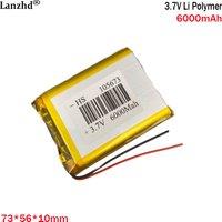 3.7V Li battery 115673 105673 6000mAh For mobile power bank LED lamps medical equipment energy storage equipment