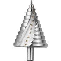 1Piece Stepped Drill Bit 6-60MM Spiral Groove Multi Purpose for Steel Plates Reaming Drilling Holes