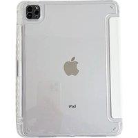 Clear Transparent Case for iPad 10th 10.9" 2022 PC+TPU Shockproof Protective Y-folding Stand Tablet Shell for iPad A16 11th 2025