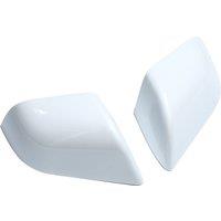 For Tesla 2021-2024 Model Y Rear View Mirror Shell Replacement Cover Rearview Mirror Caps Replace Part White