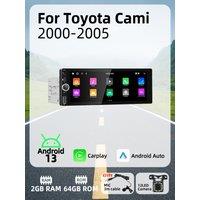 Carplay Android Auto Android Car Multimedia 1 Din Radio for Toyota Cami 2000-2005 6.86" Screen Stereo Head Unit Autoradio