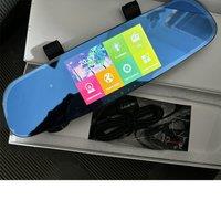 2025 Car Rearview Mirror Speed RD Detector GPS Navigation Anti Laser detector Dual Lens Dash Cam Video Recorder DVR Registrator