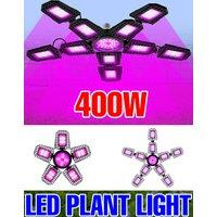 400W E27 LED Grow Light Bulb Full Spectrum Plant Cultivation Lamp AC100-277V For Indoor Greenhouse Flower Vegetables Hydroponics