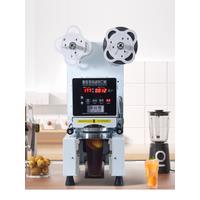 Commercial Cup Sealing Machine Milk Tea Shop Fully Automatic Cup Sealer Coffee Juice Soy Milk Drink Heat Sealer