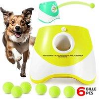 Dog Tennis Ball Launcher Dogs Chase Automatic Toys Automatic Fun Interactive Machine Fun Interactive Catapult Throw Rechargable