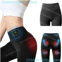 High Waist Shorts Yoga Pants with EMS Muscle Stimulator Buttock Ultimate EMS Stimulator 6 Modes 19 Intensity Levels