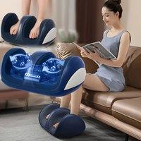 Extra Big Electric Foot Massager Hot Compress Kneading Leg Roller Kneading Calf Deep Relieve Fatigue Relaxation Muscle