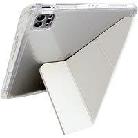 Clear Transparent Case for iPad 7th 8th 9th PC+TPU Shockproof Protective Y-folding Stand Tablet Shell for iPad Air3 Pro 10.5 11