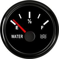Auto / Boat / Truck Water Level Gauges 52mm Pointer Water Level Meters Waterproof 9-32v with 0-190ohm or 240-33ohm Input Signal