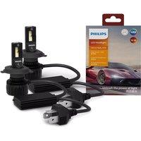 Philips Ultinon Rally 3550 H4 9003 HB2 LED Head Light 100W 9000LM Max Power Bright 6500K White Turbo Upgrade Lamps 11342U3550X2