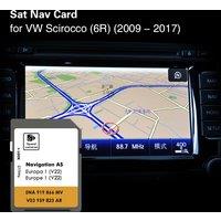 for VW Scirocco Since 2015 32GB 5NA919866MV Map Sat Nav GPS New Version Belgium Denmark Croatia Car SD Card
