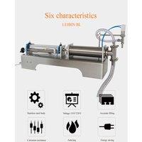 Full Automatic Liquid Filling Machine Nine Heads High Precision Thin Liquid Bottled Water Purified Water Distilled Water Filler