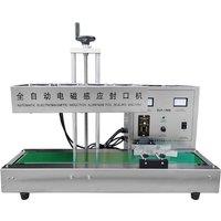 Desktop Stainless Steel Cover Automatic Electromagnetic Foil Sealing Machine Continuous Induction Sealer