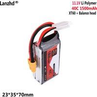 11.1V 40C lithium polymer battery With XT60+balance head For model aircraft FPV 6s222 unmanned aerial vehicle (uav) RC Toy Car