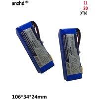 3S1P 11.1V 30C high-rate polymer battery with XT60 plug For RC remote-controlled aircraft model/car/ship model batteries