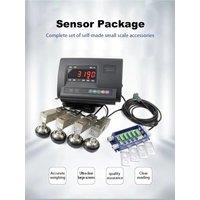 Homemade Weighbridges 0-3T Small Floor Scale Complete Set Sensor Electronic Platform Scale Indicator Animal Husbandry Scale