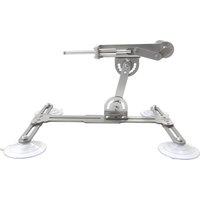 Electric Linear Actuator 39mm Stroke Reciprocating Linear Actuator Stainless Steel Stand Holder Base Power Supply 60mm Disk