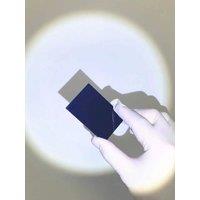 5Pcs Total Size 76.2x25.4x3mm 254nm Black Color UV Pass Optical Filter Glass ZWB3