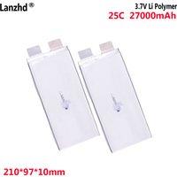 11098212 3.7V 27000MAH 25C lithium battery For agricultural drone Multi-axis DIY self-assembly cell 210*97*10mm