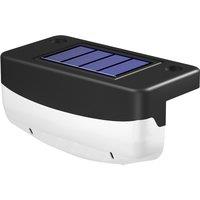 20 Pack LED RGB Solar Lamp Outdoor Deck Lights IP65 Waterproof Christmas Garden Steps Railing Fence Decoration 7 Color Gradients