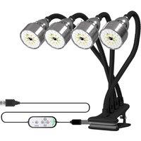 LED Grow Lights Full Spectrum Cultivation Lamp Dimmable With 4/8/12 Hours Timing Function For Indoor Plant Flowers Fill Lighting