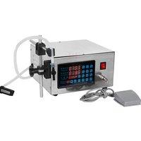 Small Automatic Weighing CNC Liquid Filling Machine Liquor Beverage Soy Milk Quantitative Filler Dispensing Machine