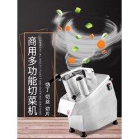 220V fruit Vegetable cutting machine for radish potato cabbage onion shredding slicing with 3 blades