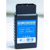 OBD2 Adapter ENET WiFi for BMW ICOM F/G Series OBD2 Ethernet Coding Connector for BimmerCode,Bootmod3,xDelete,MHD OBD2 ENET WIFI