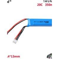 7.4V 350mAh 20C 2S lithium battery For Mini-Q Mosquito Car K989 284131 K969 Toy RC car Cells