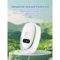 MSS Plug - in Mini Negative Ion Air Purifier for Office Bedroom Eliminates Odor & Formaldehyde Dust Remover Toilet Deodorant