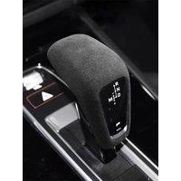 Alcantara Suede Gear Lever Shift Knob Cover Handle Stick Protector Car Accessories Auto Trim For Porsche Cayenne 2018-2024