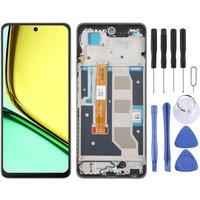 OEM LCD Screen for Realme 12 Lite 4G Digitizer Full Assembly with Frame Phone Parts Display Repair Replacement Part