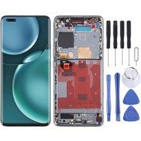 6.81" OLED LCD Screen for Honor Magic4 Pro Digitizer Full Assembly with Frame Supporting Fingerprint Identification