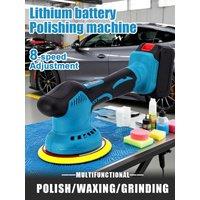 Car Electric Polisher Handheld Polishing Tool Multi-Functional Waxing & Glazing Machine for Tile Sofa Marble Detailing