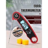 Digital Remote Wireless Food Kitchen Oven Thermometer Probe For BBQ Grill Oven Meat Timer Temperature Manually Set