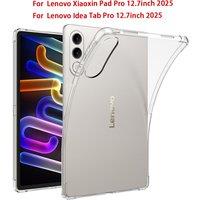 For Lenovo Xiaoxin Pad Pro 12.7 inch 2025 TB373FU Silicone Airbag Soft TPU Cover for Idea Tab Pro 12.7" TB375FC Tablet Case