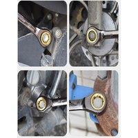 1Pc Universal Torx Wrench Adjustable Torque 6-25mm Ratchet Spanner for Bicycle Motorcycle Car Repair Tools Mechanical Tool