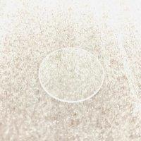 20Pcs Total Size Diameter 68.5mm And 3mm Thickness Clear Fused Silica Quartz Glass Plate JGS2
