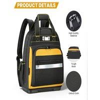 Multifunctional Tool Organizer Portable Maintenance Tools Wear-resistant Storage Shoulder Bag Hardware Electricians Backpacks