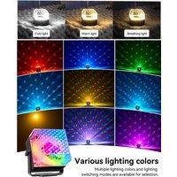 Disco DJ 3-color RGB + Warm White Night Mode Timer Remote Control for Bedroom Party and Sleep Aid Voice Control LED Night Light