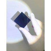 20Pcs Total Size 22x22x2mm Square Shape Black Color 315nm UV Pass Filter Glass ZWB1 For Lamp