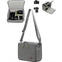 Brand Compression Resistant Camera Bag Double Opening Padded Shoulder Case for Nikon Canon Sony SLR Lenses And Accessories