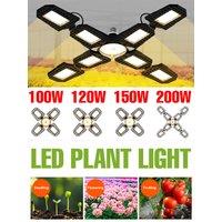 200W E27 LED Plant Grow Light Full Spectrum Phytolamp For Indoor Flower Hydroponics Greenhouse Tent Tomato Vegetable Cultivation