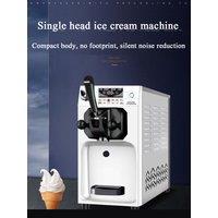 Ice Cream Machine 600W Commercial Desktop Vertical Small Automatic Home Soft LCD Panel Puffing Maker Countertop