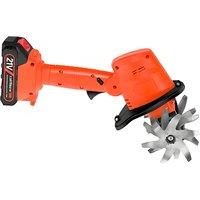 New Portable lithium Electric Ripper Small Household Electric Hoe Garden Bonsai Weeding Micro-Cultivator Agricultural Tools