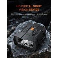 4K Night Vision Binoculars 4.5inch Big Screen Night Vision Goggles 5000mAh 800m Full Dark Infrared Night Vision Telescope Goggle